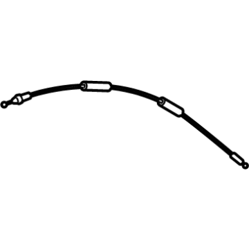 Toyota 69710-48090 Cable Assembly, Fr Door