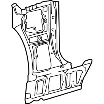 Toyota 61121-33100 Panel, COWL Side, RH