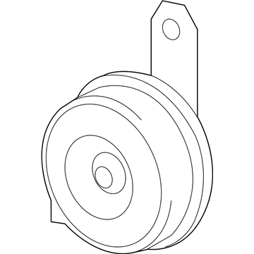 Toyota 86520-10270 Horn Assembly, Low Pitch