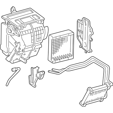 Toyota 87050-20520 Radiator Assy, Air Conditioner