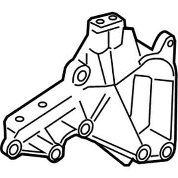 Toyota 12315-0P031 Bracket, Engine Mounting, Front LH