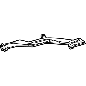 Toyota 55972-08040 Duct, Side DEFROSTER