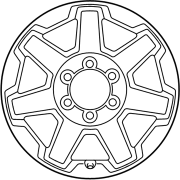 Toyota 42611-35581 Wheel, Disc