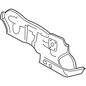 Toyota 55101-06200 Panel Sub-Assembly, Dash