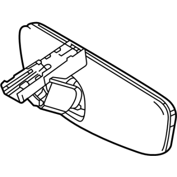 Toyota 87810-0WM10 Inner Rear View Mirror Assembly
