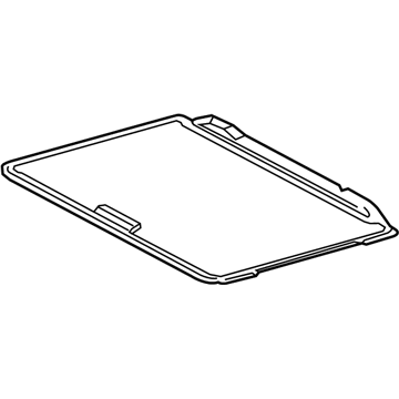 Toyota 63306-33340-E0 Trim Sub-Assembly, SUNSHADE