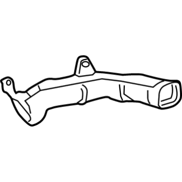 Toyota 55086-48030 Duct Sub-Assembly, HEATE
