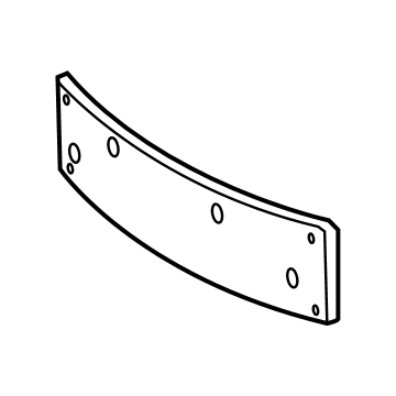 Toyota License Plate - 52114-WAA02