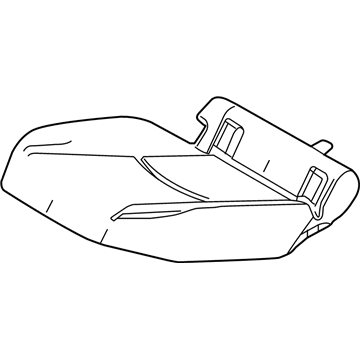 Toyota 71504-47020 Pad Sub-Assembly, Rear Seat