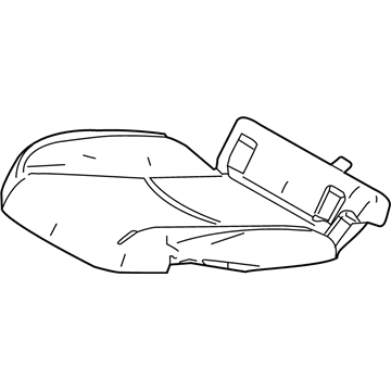 Toyota 71503-47170 Pad Sub-Assembly, Rear Seat