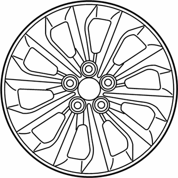 Toyota 42611-02Q61 Wheel, Disc