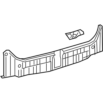 Toyota 58387-33140-C0 Plate, Rear Floor FINI