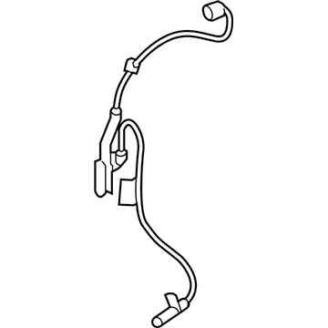 Toyota 890C0-0R020 Wire Assembly, Parking B