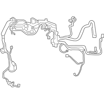 Toyota 82121-06D60 Wire, Engine