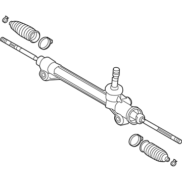Toyota 45510-07010 Steering Gear Assembly