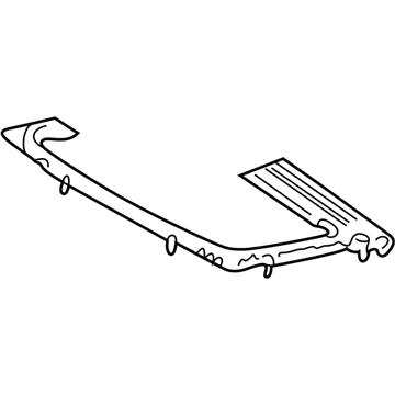 Toyota 63142-48010 Reinforcement, Roof Panel