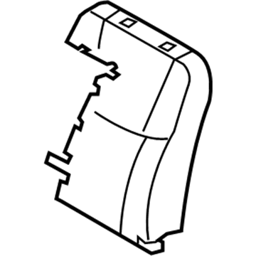 Toyota 71551-AC080 Pad, Front Seat Back
