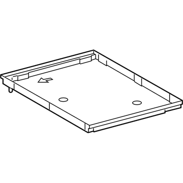 Toyota Corolla iM Battery Tray - 74431-12110