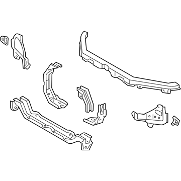 Toyota 53201-06051 Support Sub-Assy, Radiator