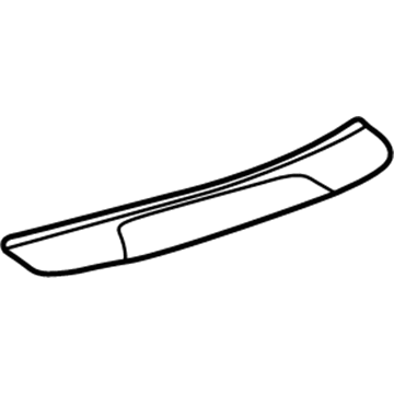 Toyota 67915-33120 Plate, Rear Door SCUFF