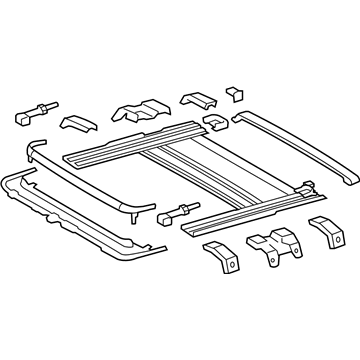 Toyota 63203-07010 Housing Sub-Assembly, Sl