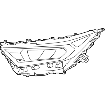 Toyota 81170-42820 Headlamp Unit Assembly