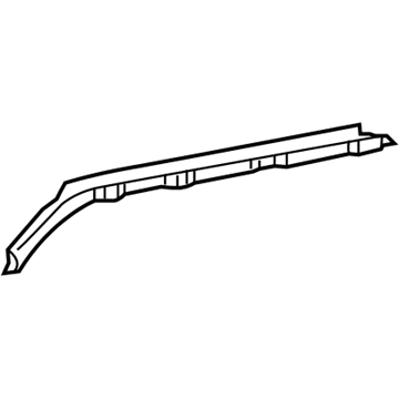 Toyota 61067-08020 Rail Sub-Assembly, Rear Si