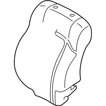 Toyota 71551-42010 Pad, Front Seat Back