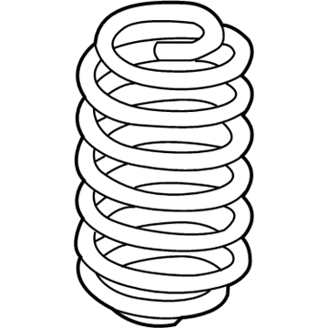 Toyota 48231-47360 Spring, Coil, Rear