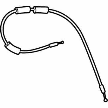 Toyota 64607-62010 Cable Sub-Assembly, Luggage