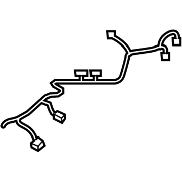 Toyota 82194-08010 Wire, Rear Seat, LH