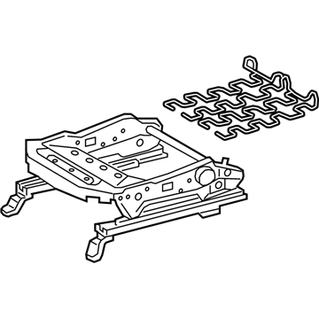 Toyota 71610-0D400 Spring Assembly, Front Seat