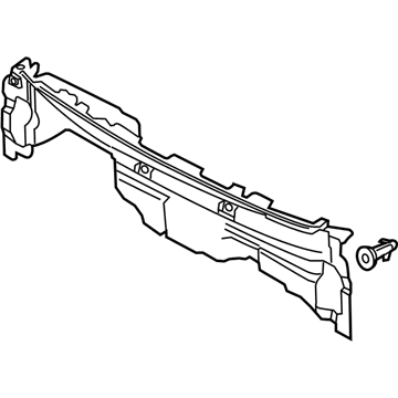 Toyota 55211-F4010 Silencer, Front Panel