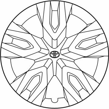 Toyota Corolla Cross Wheel Cover - 42602-0A040
