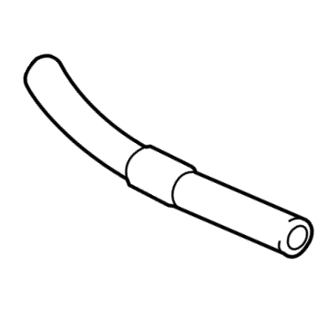 Toyota 16267-37020 Hose, Water By-Pass