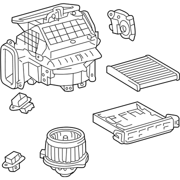 Toyota 87130-06230 Blower Assembly