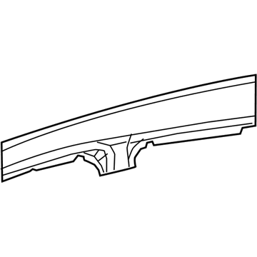 Toyota 61214-F4010 Rail, Roof Side, Outer
