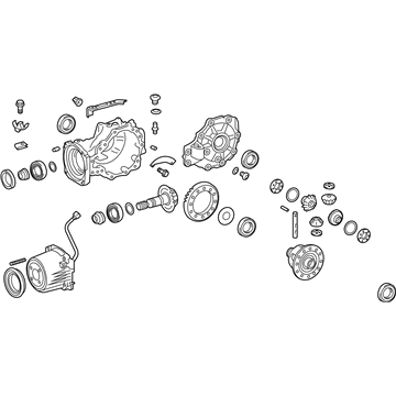 2016 Toyota Highlander Differential - 41110-48104