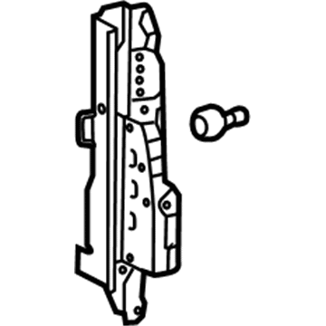 Toyota 65506-0C050 Post Sub-Assembly, Side