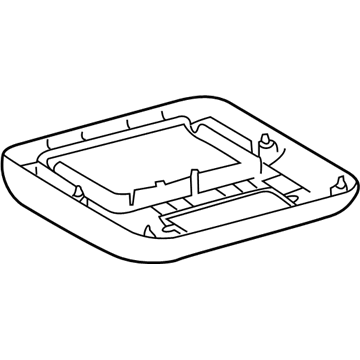 Toyota 63650-60080-E0 Box Assembly, Roof Console