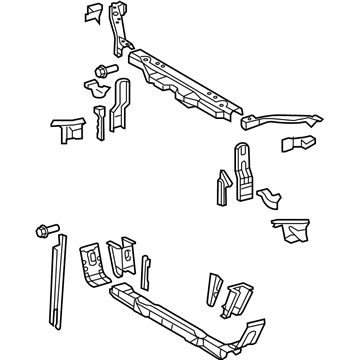 Toyota 53210-07030 Support Sub-Assy, Radiator