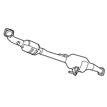 Toyota 17410-37B11 Pipe Assembly, Exhaust