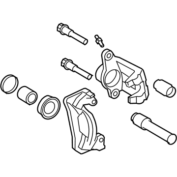 Toyota 47850-0C020 Cylinder Assembly, Rear Di