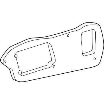 Toyota 81672-AA030 Gasket, Back Up Lamp Lens, LH