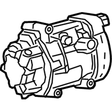 Toyota 88370-47092 Compressor Assembly, W/M