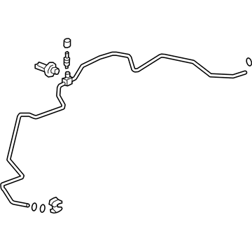 2020 Toyota Prius A/C Hose - 88710-47180