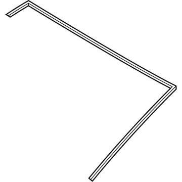 75533-0A060 Genuine Toyota MOULDING, WINDSHIELD