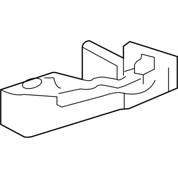 65631-47030 Genuine Toyota Plate, Rear Wheel House, Front RH