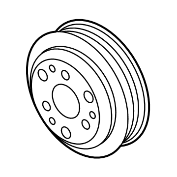 Toyota SU003-09041 PULLEY-WATER PUMP