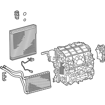 Toyota 87050-0ZC30 Radiator Assembly, Air C